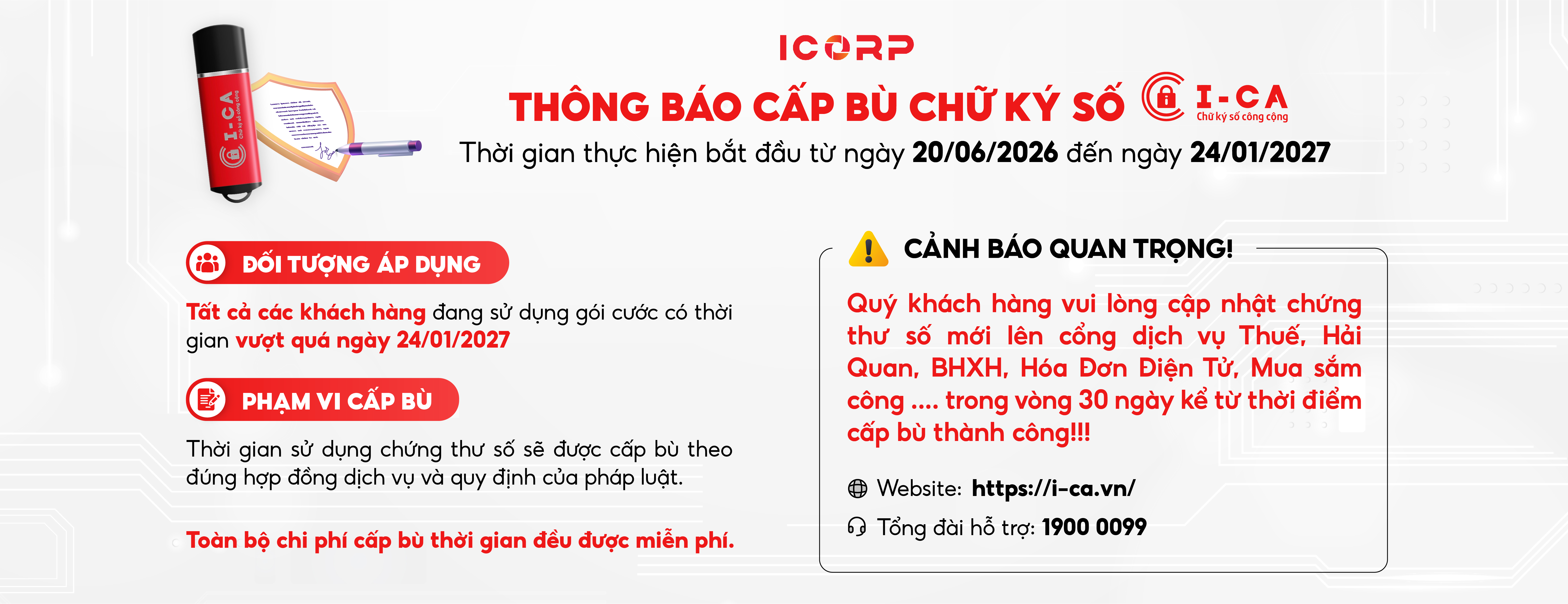 Chữ Ký Số Công Cộng I-CA