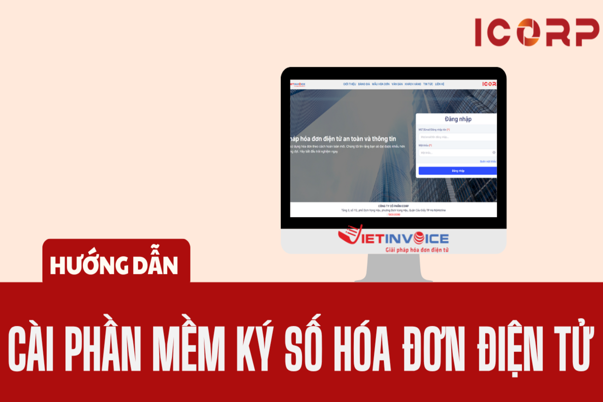 Hướng Dẫn Cài Phần Mềm Ký Số Hóa Đơn Điện Tử